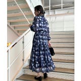 【洗える・着映え】チューリップ柄 ワンピース | Couture brooch | 詳細画像23 