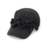 ブラック(019) | フロントリボンキャップ | Couture brooch