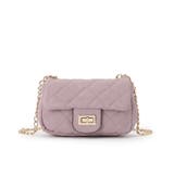 スエード調ミニショルダーバッグ | Couture brooch | 詳細画像6 