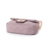 スエード調ミニショルダーバッグ | Couture brooch | 詳細画像9 