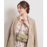 ベージュ(052) | スエード調ミニショルダーバッグ | Couture brooch