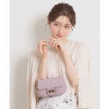 ピンク(072) | スエード調ミニショルダーバッグ | Couture brooch