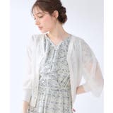 【洗える・パール調釦】愛されシアーカーディガン | Couture brooch | 詳細画像12 