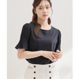 【接触冷感・UVカット・洗える】マジョリカプリーツ スリーブ トップス | Couture brooch | 詳細画像22 