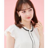 【洗える】ピコレース ピンタックブラウス | Couture brooch | 詳細画像20