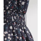 【洗える】袖フリル シフォン ギャザーワンピース | Couture brooch | 詳細画像51