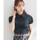 フリルパフスリーブブラウス | Couture brooch | 詳細画像15 