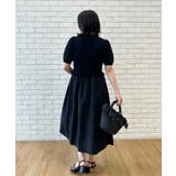 ほんのり甘い フリルニット ドッキングワンピース【洗濯機可】 | Couture brooch | 詳細画像9 