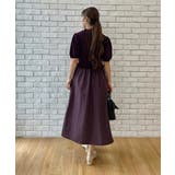 ほんのり甘い フリルニット ドッキングワンピース【洗濯機可】 | Couture brooch | 詳細画像29 