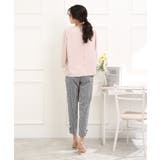 【ラクチンきれい見えパンツ】リボンハイパーストレッチパンツ | Couture brooch | 詳細画像60 