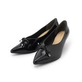 ブラック(019) | リボンパンプス | Couture brooch