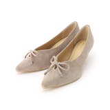 ベージュ(052) | リボンパンプス | Couture brooch