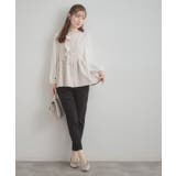 リボンハイパーストレッチパンツ | Couture brooch | 詳細画像4 