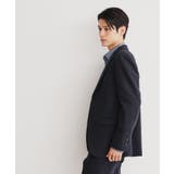 カシミヤ混ピンヘッドジャケット【セットアップ可/ビジネス対応】 | THE SHOP TK | 詳細画像9
