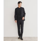 カシミヤ混ピンヘッドスラックス【セットアップ可/ビジネス対応】 | THE SHOP TK | 詳細画像4