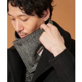 チャコールグレー(014) | 【HARRIS TWEED/ハリスツイード】ショートボアネックウォーマー | THE SHOP TK