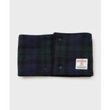 グリーン(224) | 【HARRIS TWEED/ハリスツイード】ショートボアネックウォーマー | THE SHOP TK