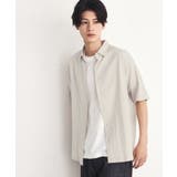 グレー(012) | コットンレース半袖シャツ | THE SHOP TK