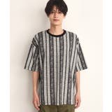 ビッグシルエット総柄アソートTシャツ 幾何学/ドット/ストライプ/バックロゴ | THE SHOP TK | 詳細画像1