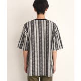 ビッグシルエット総柄アソートTシャツ 幾何学/ドット/ストライプ/バックロゴ | THE SHOP TK | 詳細画像3