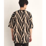 ビッグシルエット総柄アソートTシャツ 幾何学/ドット/ストライプ/バックロゴ | THE SHOP TK | 詳細画像15
