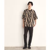 ビッグシルエット総柄アソートTシャツ 幾何学/ドット/ストライプ/バックロゴ | THE SHOP TK | 詳細画像17