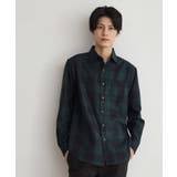グリーン(224) | 【シワになりにくい】マウントネルシャツ | THE SHOP TK