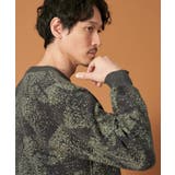総柄モールニットクルーネック ユニセックス | THE SHOP TK | 詳細画像3