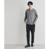 スラブワッフルフェイクレイヤード長袖Tシャツ | THE SHOP TK | 詳細画像3
