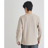 スラブワッフルフェイクレイヤード長袖Tシャツ | THE SHOP TK | 詳細画像6
