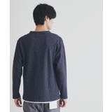 スラブワッフルフェイクレイヤード長袖Tシャツ | THE SHOP TK | 詳細画像10