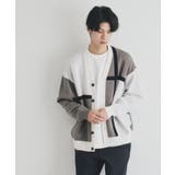 パネルジャカードニットカーディガン | THE SHOP TK | 詳細画像4