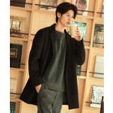 ブラック(019) | ウールライクメルトンチェスターコート | THE SHOP TK