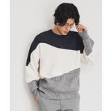 ネイビー(594) | フェザー切替ウェーブプルオーバー | THE SHOP TK