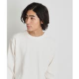 オフホワイト(003) | シェニールケーブルプルオーバー | THE SHOP TK