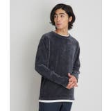 ネイビー(094) | シェニールケーブルプルオーバー | THE SHOP TK