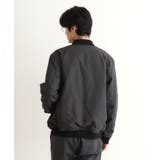 シャークスキン薄中綿リブブルゾン | THE SHOP TK | 詳細画像20 