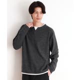 ネイビー(094) | モスフリースキーネックプルオーバー | THE SHOP TK