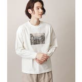 オフホワイト(103) | FrenchプリントフォトTシャツ | THE SHOP TK