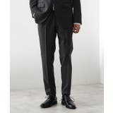 チャコールグレー(014) | カルゼスラックス 【洗濯機OK/セットアップ可】 | THE SHOP TK