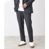 ブルー(093) | 起毛TRジャージスラックス【洗濯機OK／ストレッチ／セットアップ可】 | THE SHOP TK