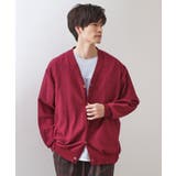 ボルドー(064) | 【季節の変わり目に活躍】ニットカーディガン 選べる2デザイン(柄&無地) 洗濯機… | THE SHOP TK