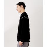 【包み込まれるような柔らかさ】配色モールニット 洗濯機OK | THE SHOP TK | 詳細画像5