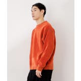 【包み込まれるような柔らかさ】配色モールニット 洗濯機OK | THE SHOP TK | 詳細画像9