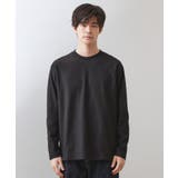 リンクスジャカード長袖Tシャツ【サスティナブル素材使用/洗濯機OK】 | THE SHOP TK | 詳細画像13