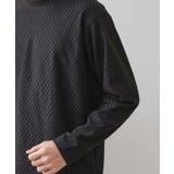 リンクスジャカード長袖Tシャツ【サスティナブル素材使用/洗濯機OK】 | THE SHOP TK | 詳細画像17