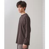 リンクスジオメトリック長袖Tシャツ【サスティナブル素材使用/洗濯機OK】 | THE SHOP TK | 詳細画像14