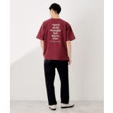 裏配色5分袖プルオーバー | THE SHOP TK | 詳細画像3