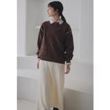 【大人の上品カジュアルを叶える】ハグするニット 洗濯機OK/6色展開 | THE SHOP TK | 詳細画像22