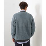 配色シャギーニットカーディガン ユニセックスでおすすめ! | THE SHOP TK | 詳細画像6